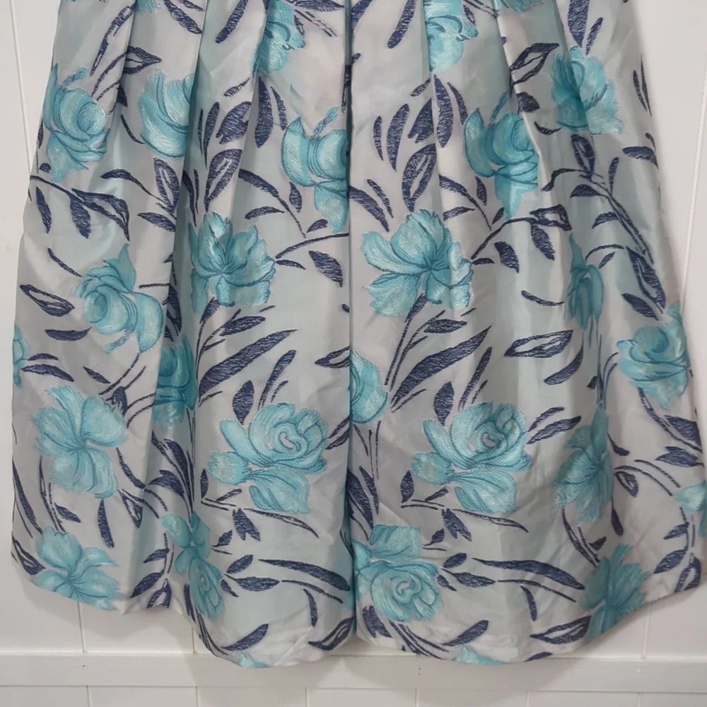 🌟NWT Tahari Embroidery Wow Dress Floral Dress Arthur S Levine
